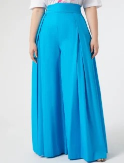 Marina Rinaldi Pantalones & Vaqueros | Pantalón ancho de popelina