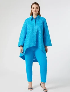 Marina Rinaldi Pantalones & Vaqueros | Pantalones & Vaqueros | Pantalón de tejido de mezcla de algodón