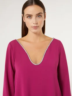 Marina Rinaldi Vestidos | Vestidos | Vestido de cady triacetato